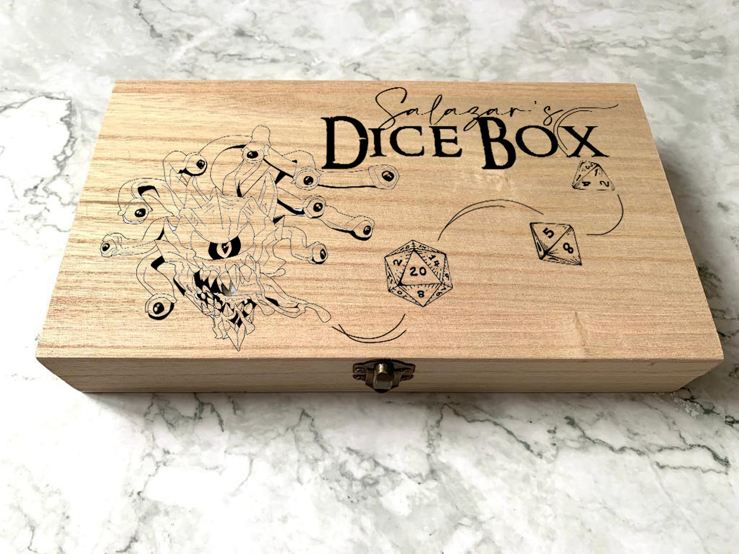 {product_vendor} | Personalised Dnd Dice Box - Specially Design For You