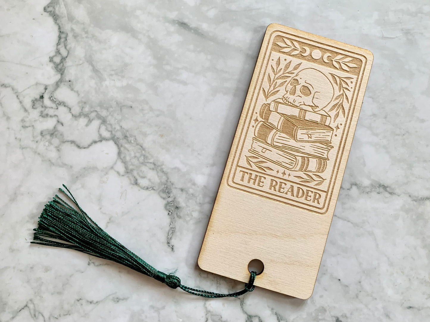 Resplendent Aurora | Personalised Engraved Wooden Book Club Bookmark, Fantasy Bookmark, Horror Bookmark, Mystery Bookmark, Romance Bookmark, Sci Fi Bookmark