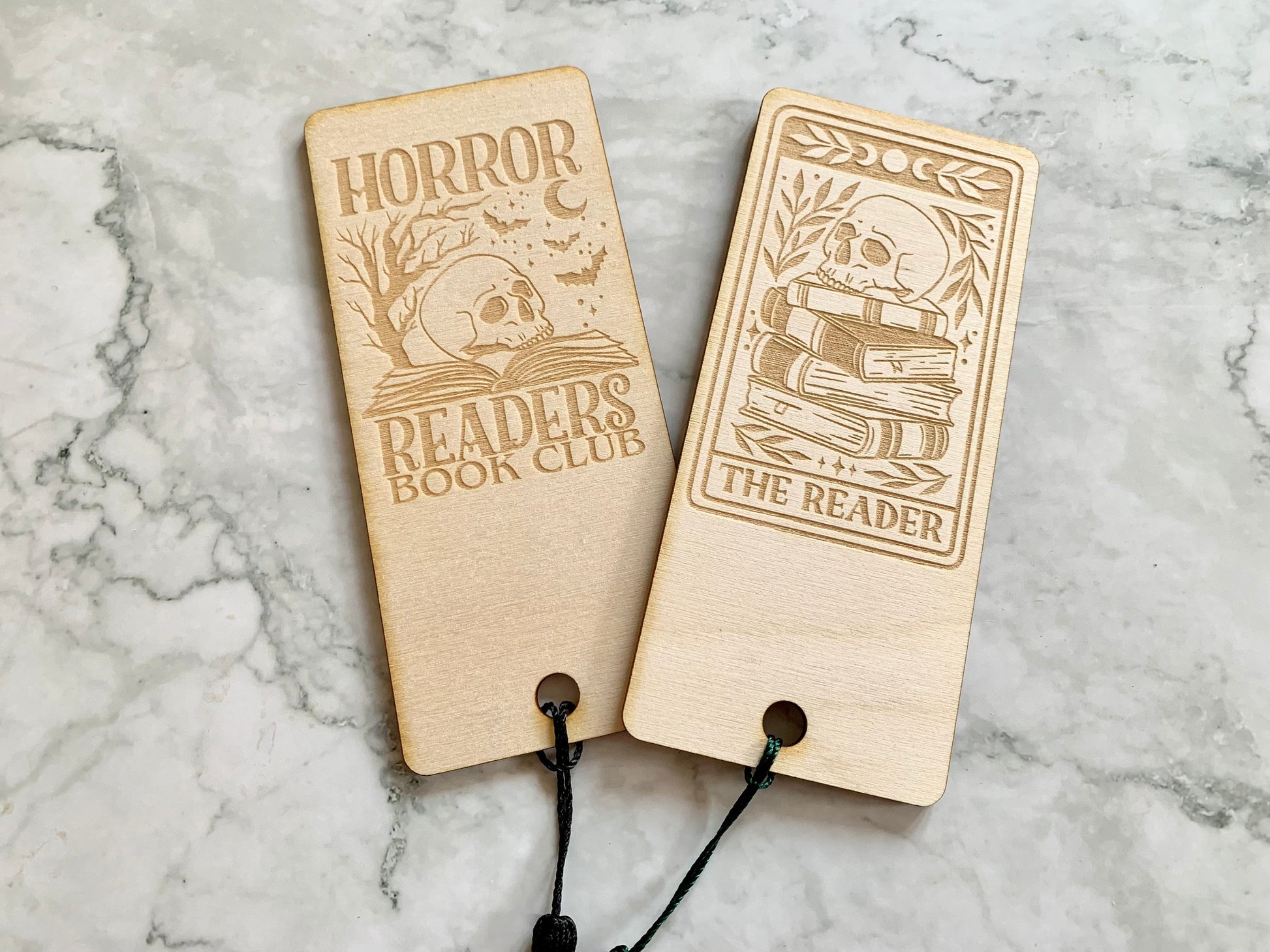 Resplendent Aurora | Personalised Engraved Wooden Book Club Bookmark, Fantasy Bookmark, Horror Bookmark, Mystery Bookmark, Romance Bookmark, Sci Fi Bookmark