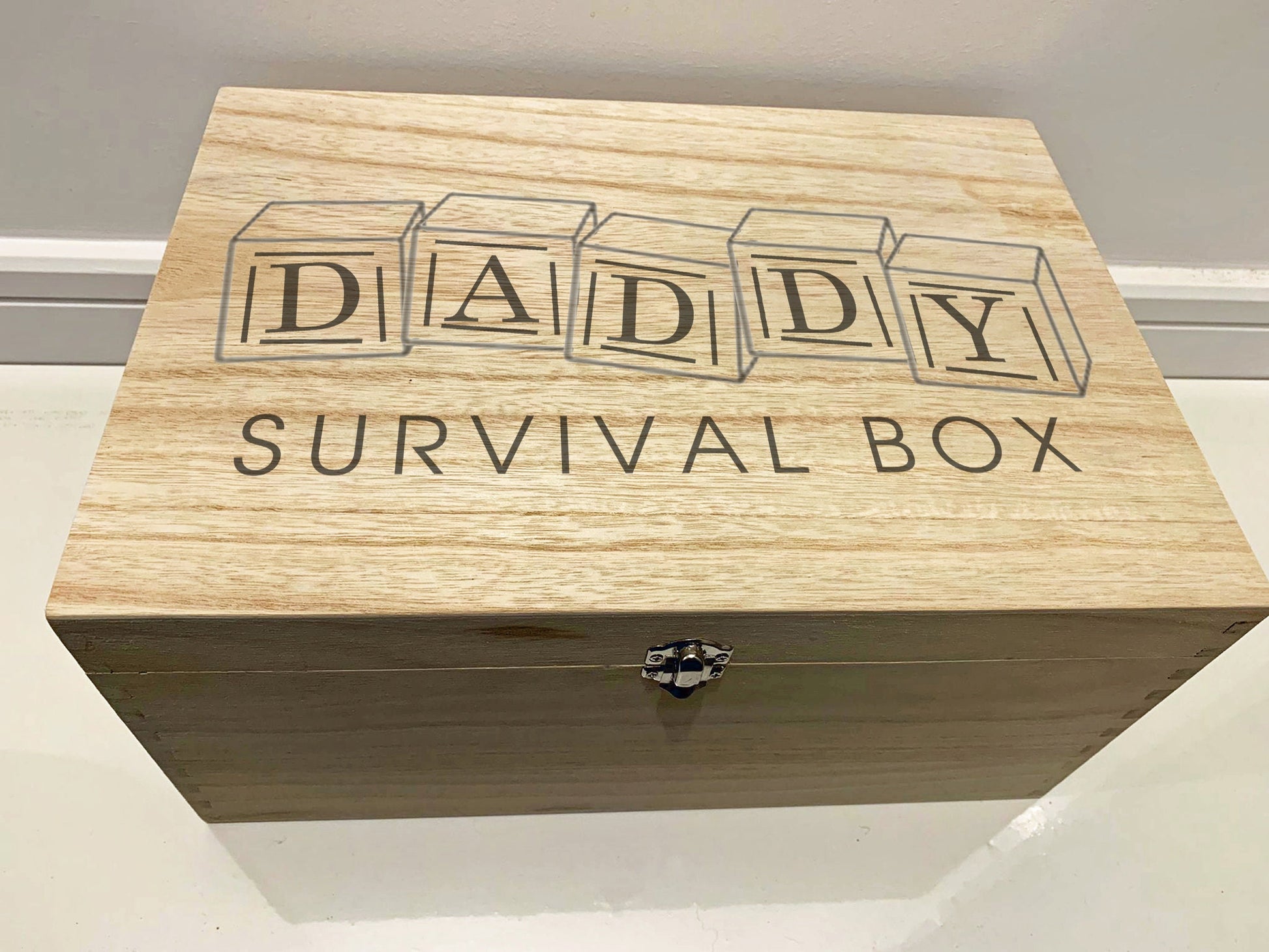 Resplendent Aurora | Personalised New Dad Keepsake Box - Survival Boxew Dads, New Dad Survival Box, New Father, New Daddy