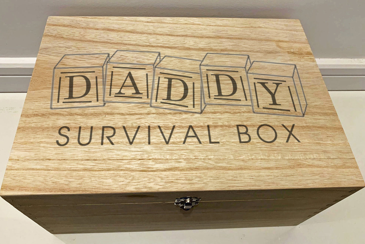 Resplendent Aurora | Personalised New Dad Keepsake Box - Survival Boxew Dads, New Dad Survival Box, New Father, New Daddy