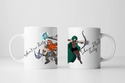 Resplendent Aurora | Ain't No Party, Like a DnD Party DnD Mug