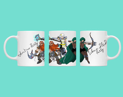 Resplendent Aurora | Ain't No Party, Like a DnD Party DnD Mug