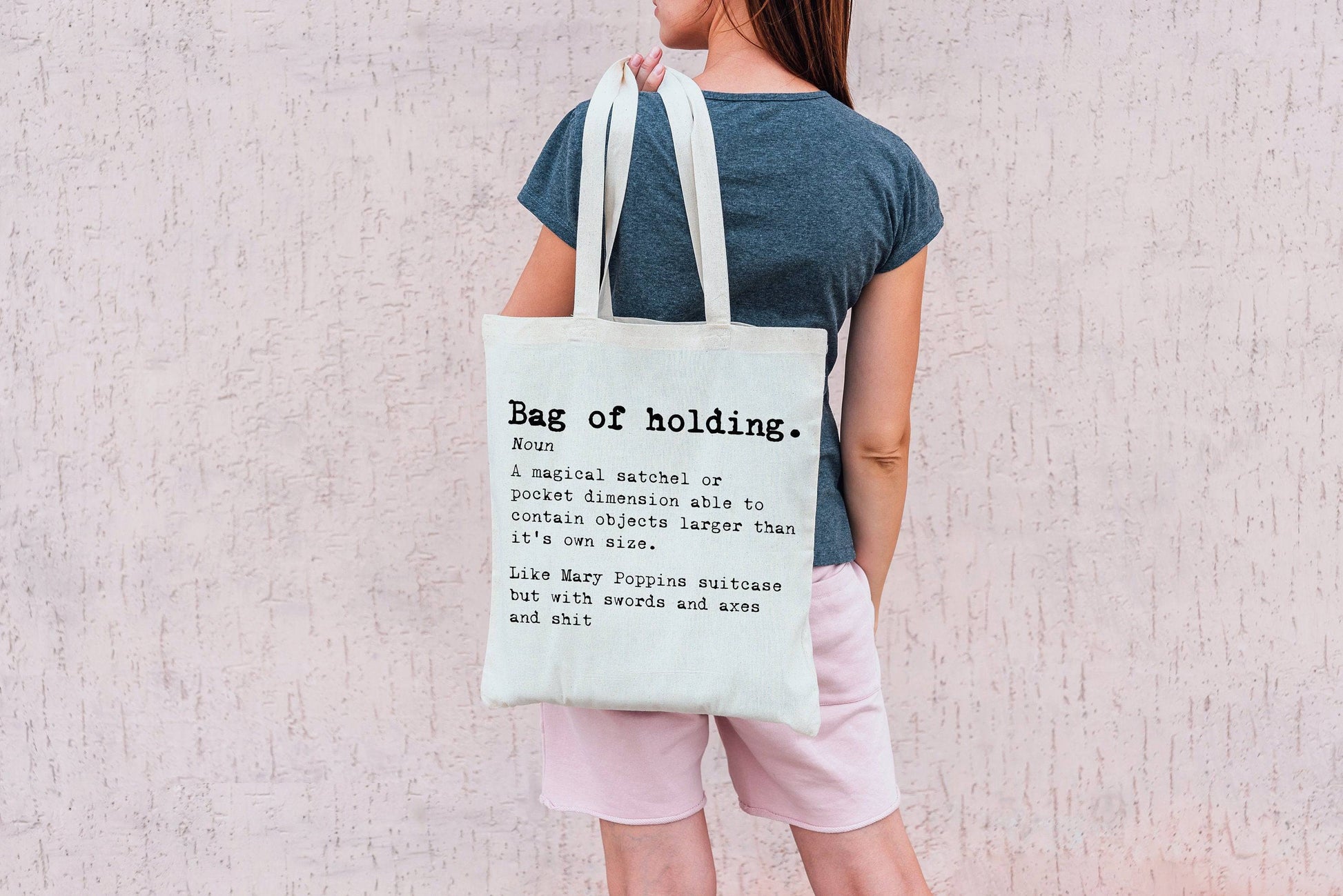 {product_vendor} | Holding Definition DnD Tote Bag