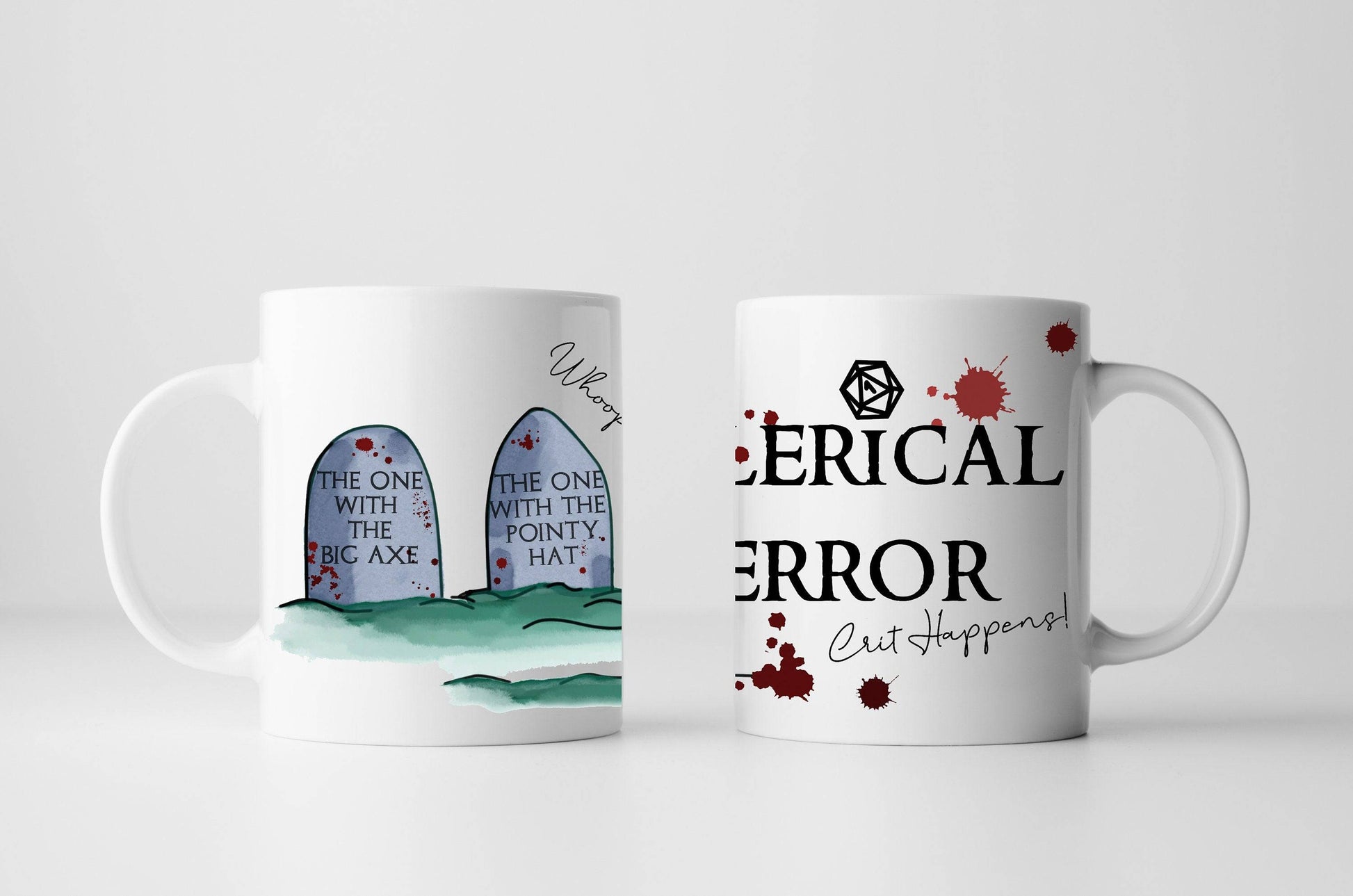 {product_vendor} | Clerical Error Pun Cleric DnD Mug