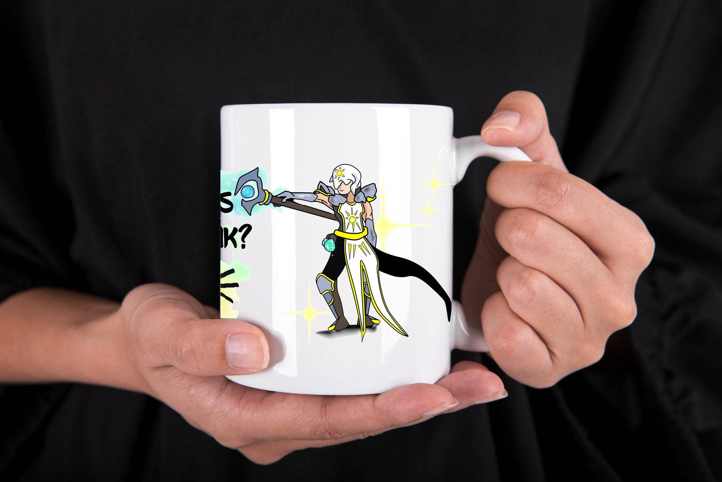 Resplendent Aurora | Clerics Favourite Drink Divini-tea Joke Cleric Dnd Mug