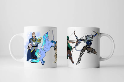 Resplendent Aurora | Dnd Mug, Mage, Wizard, Sorcerer, Fighter, Ranger, Rogue