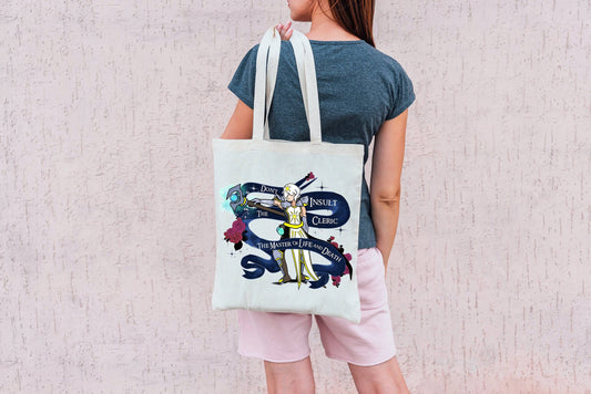 {product_vendor} | Don't Insult the Cleric Dnd Tote Bag