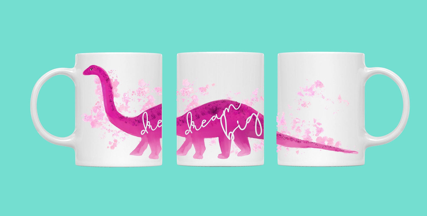 {product_vendor} | Dream Big Dippy the Dinosaur Mug