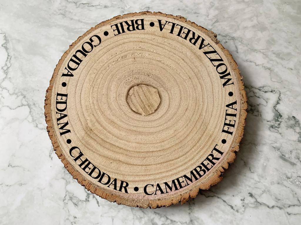 {product_vendor} | Engraved Cheese Serving Tray