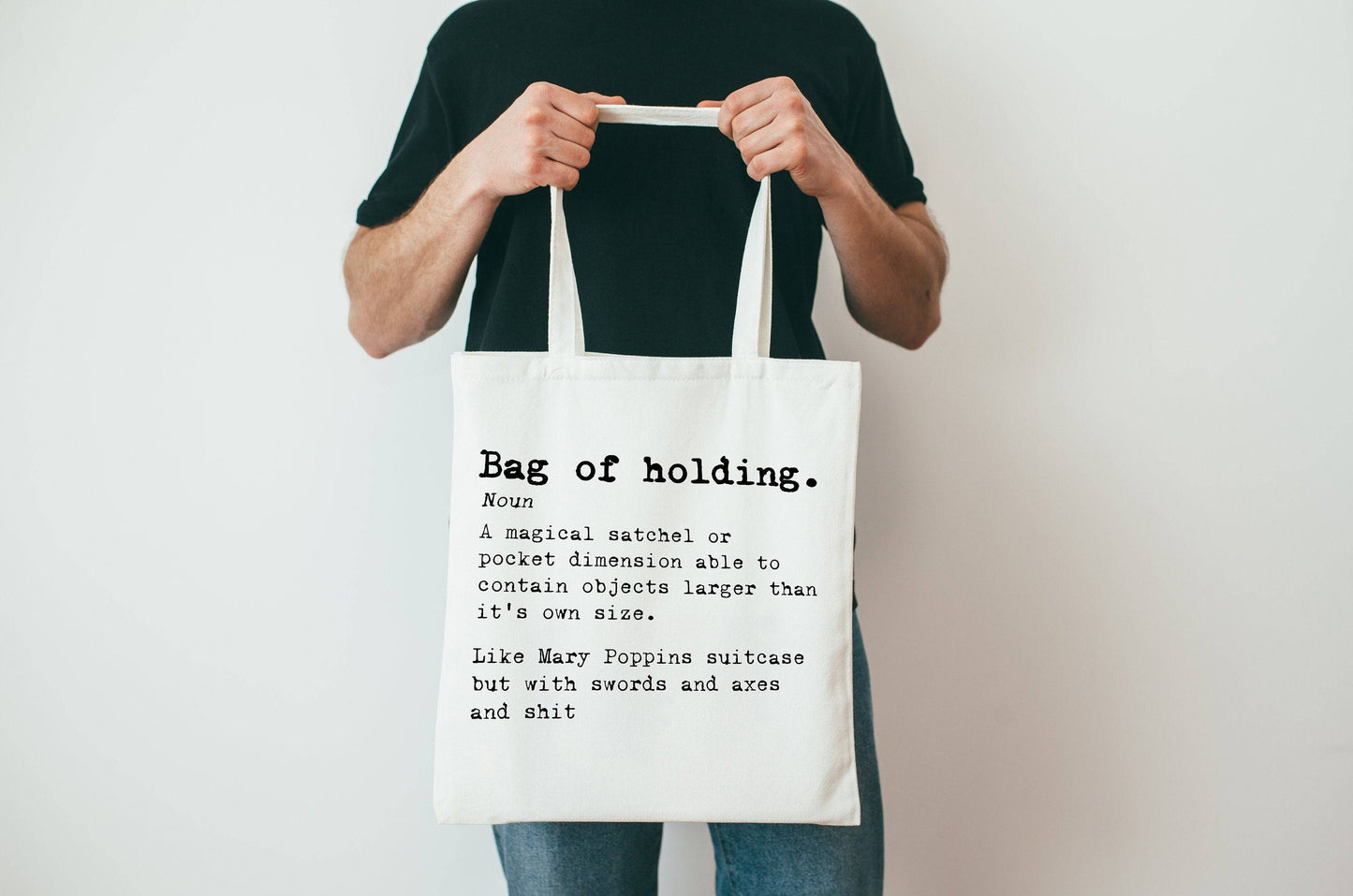 {product_vendor} | Holding Definition DnD Tote Bag