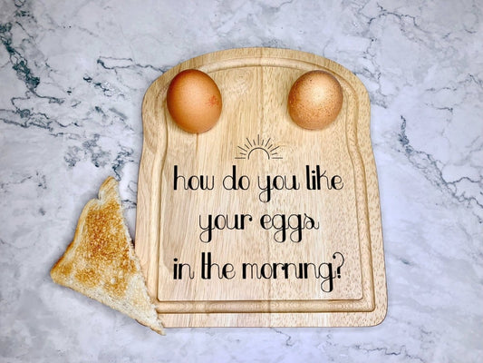 How do you like your eggs in the morning? Dippy Egg Board - Resplendent Aurora