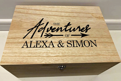 Resplendent Aurora | Personalised Adventure Wedding Keepsake Box