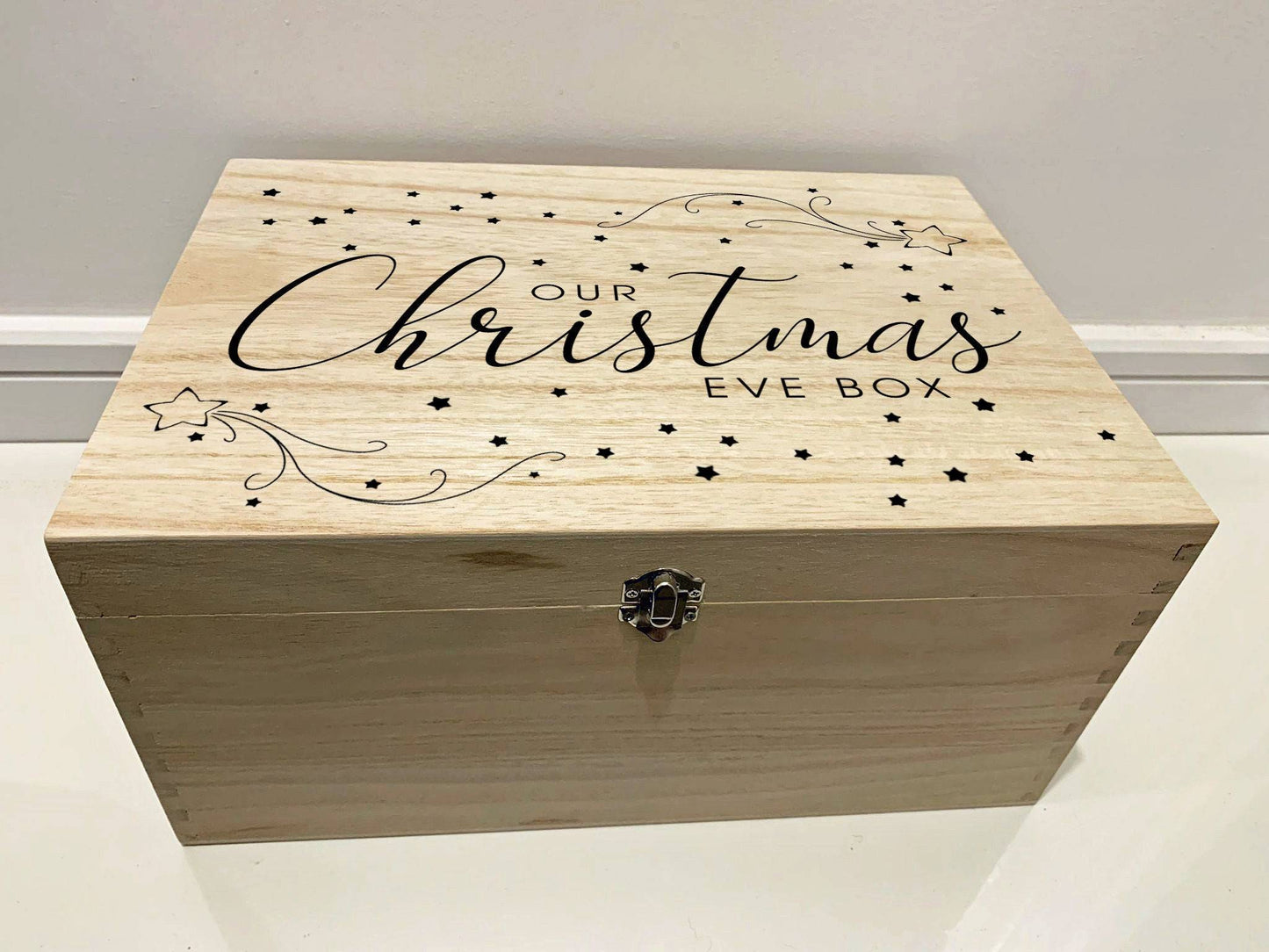 Resplendent Aurora | Personalised Christmas Eve Box with Shooting Stars