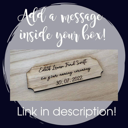 Resplendent Aurora | Personalised Christmas Eve Box with Xmas Font