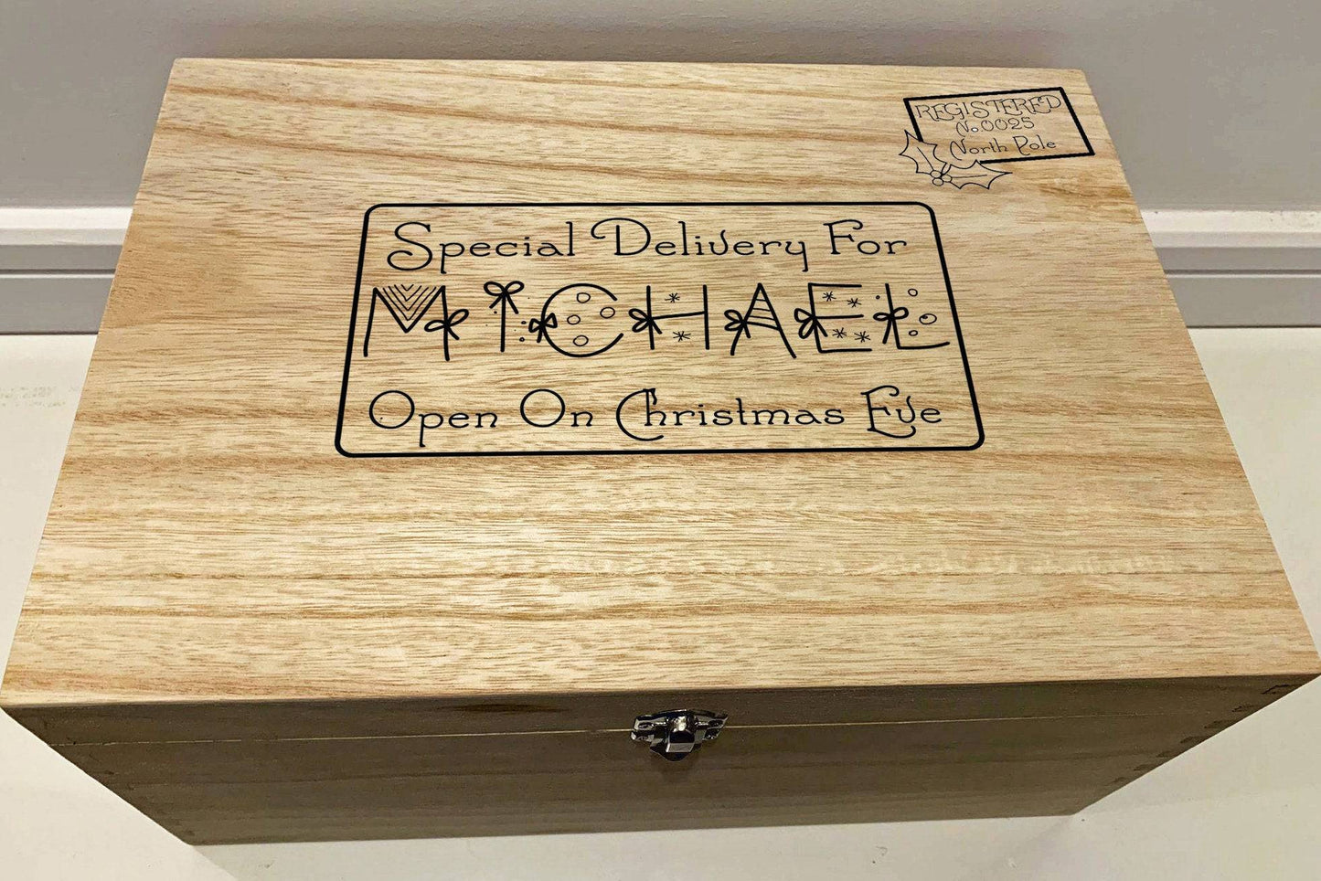 {product_vendor} | Personalised Christmas Eve Box with Xmas Font