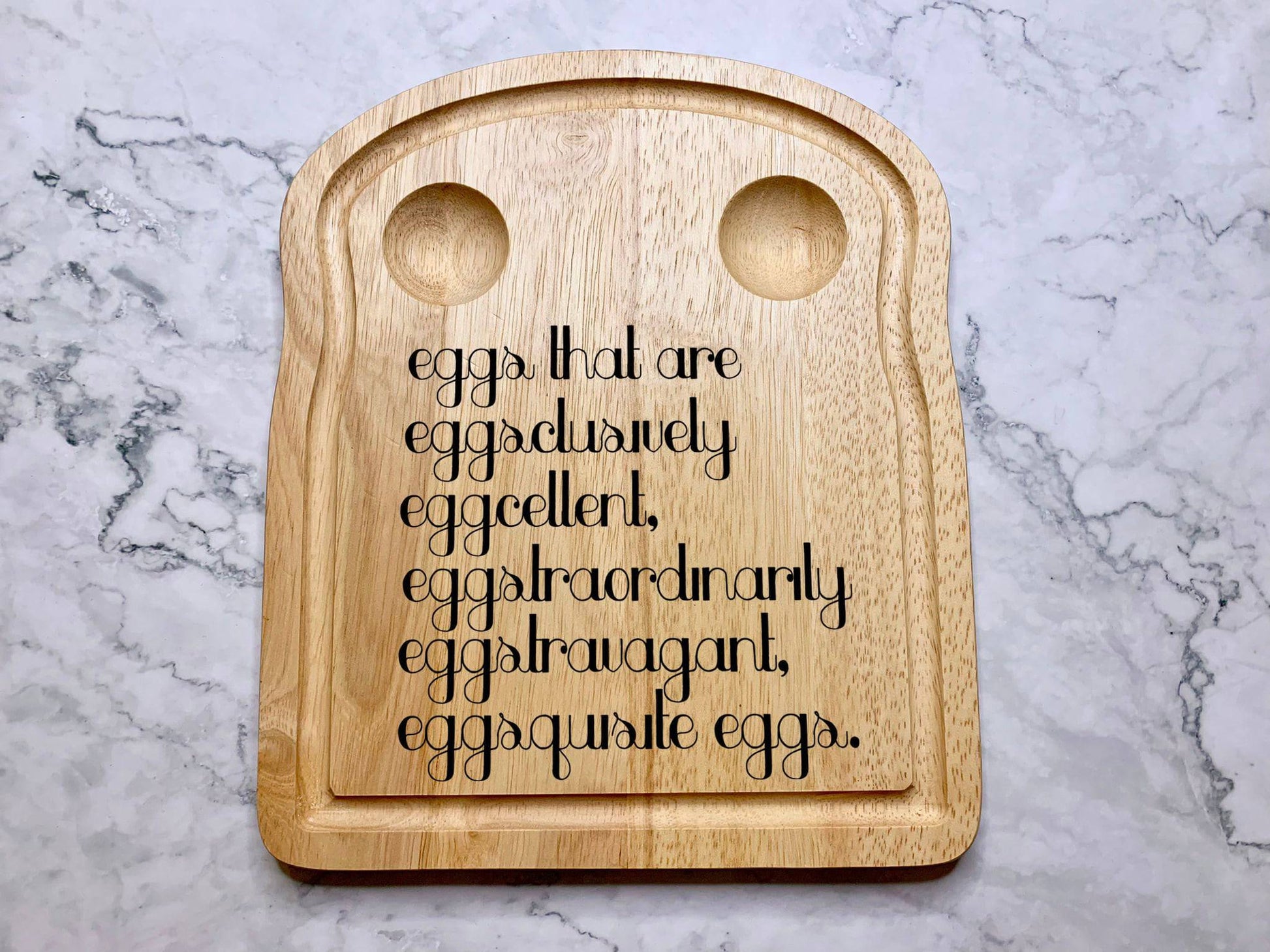 {product_vendor} | Personalised Dippy Egg Board with Egg Puns