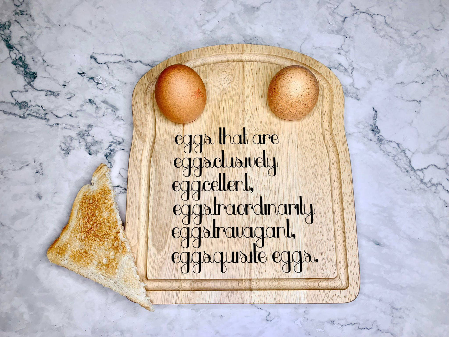 {product_vendor} | Personalised Dippy Egg Board with Egg Puns