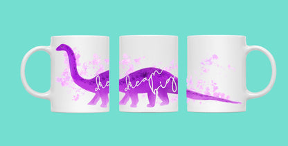 Dippy the Dinosaur Dream Big Mug - Resplendent Aurora