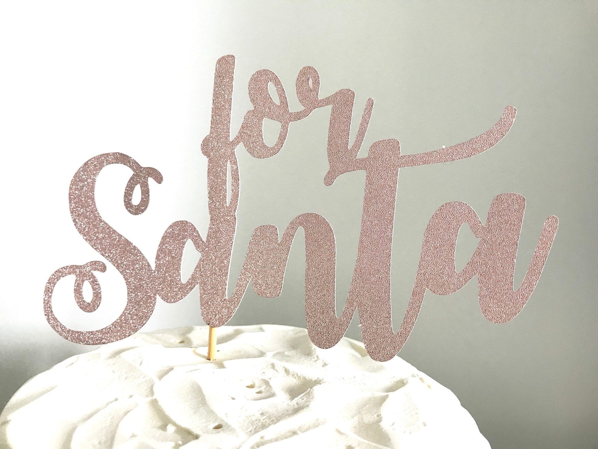 Resplendent Aurora | For Santa Christmas Cake topper