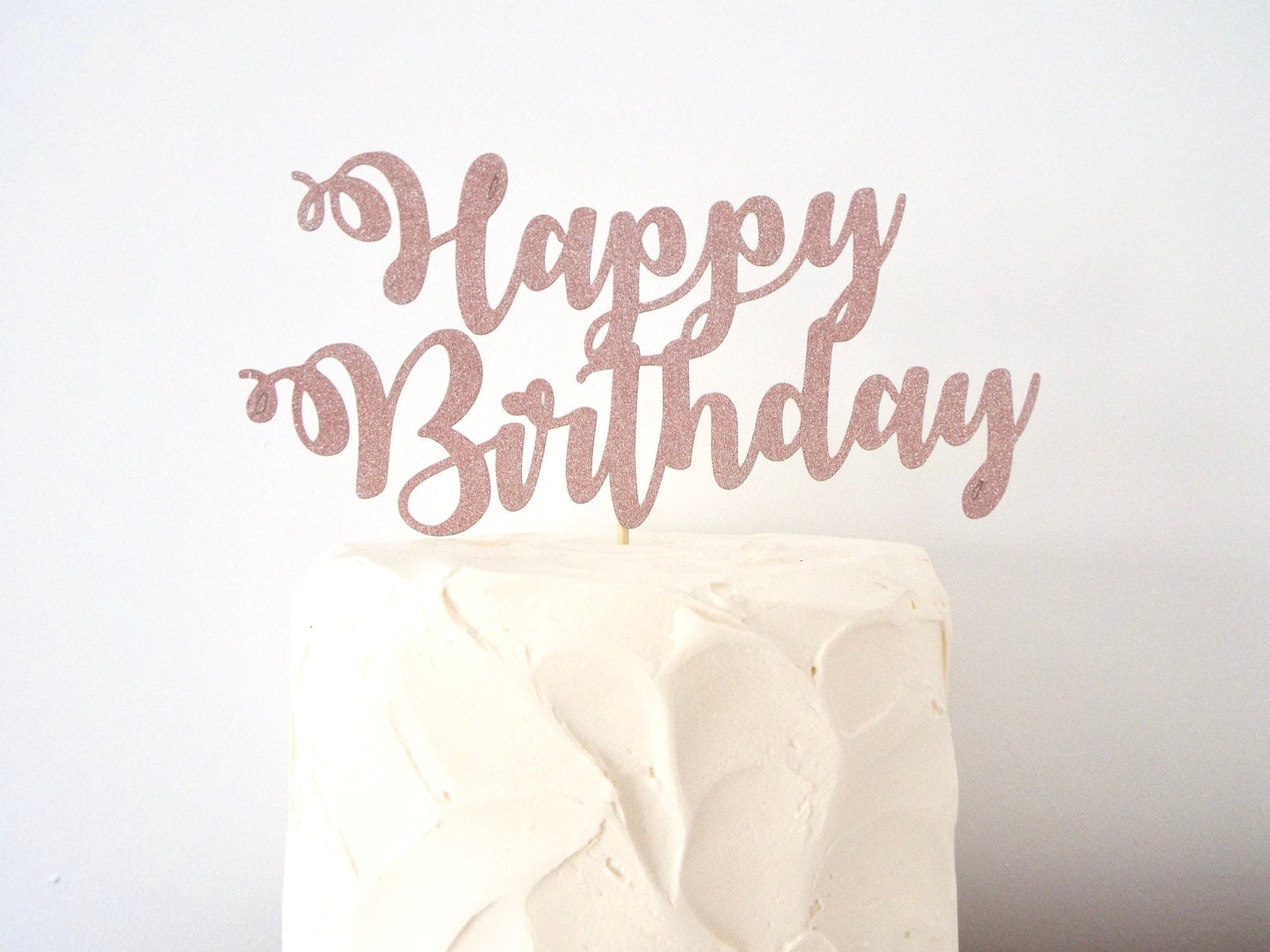 Resplendent Aurora | Happy Birthday Cake Topper