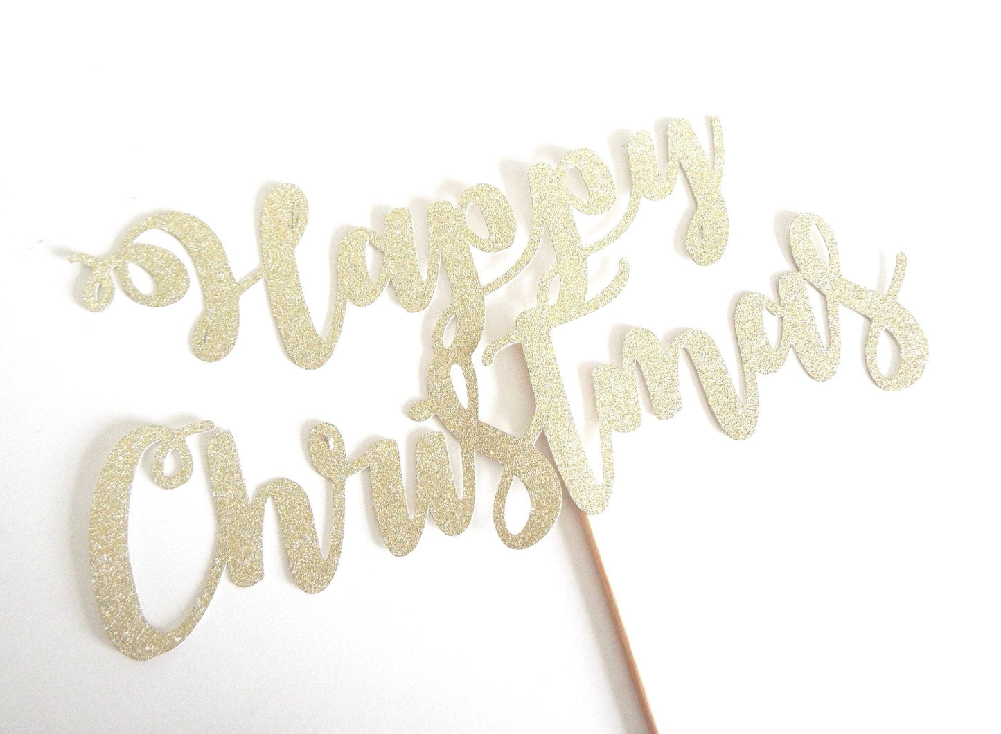 Resplendent Aurora | Happy Christmas Cake topper