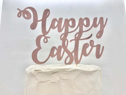 Resplendent Aurora | Happy Easter cake topper