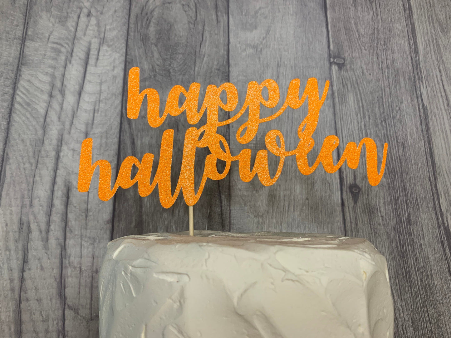 Resplendent Aurora | Happy Halloween cake topper