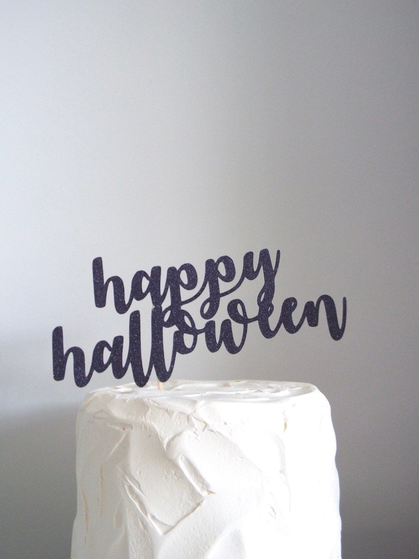 Resplendent Aurora | Happy Halloween cake topper