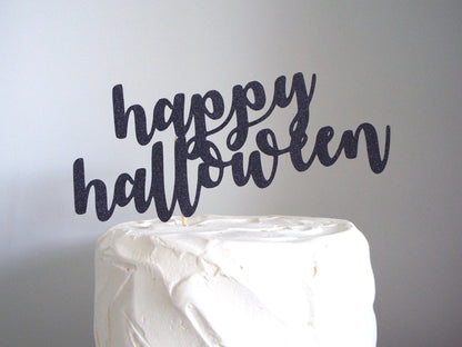 Resplendent Aurora | Happy Halloween cake topper