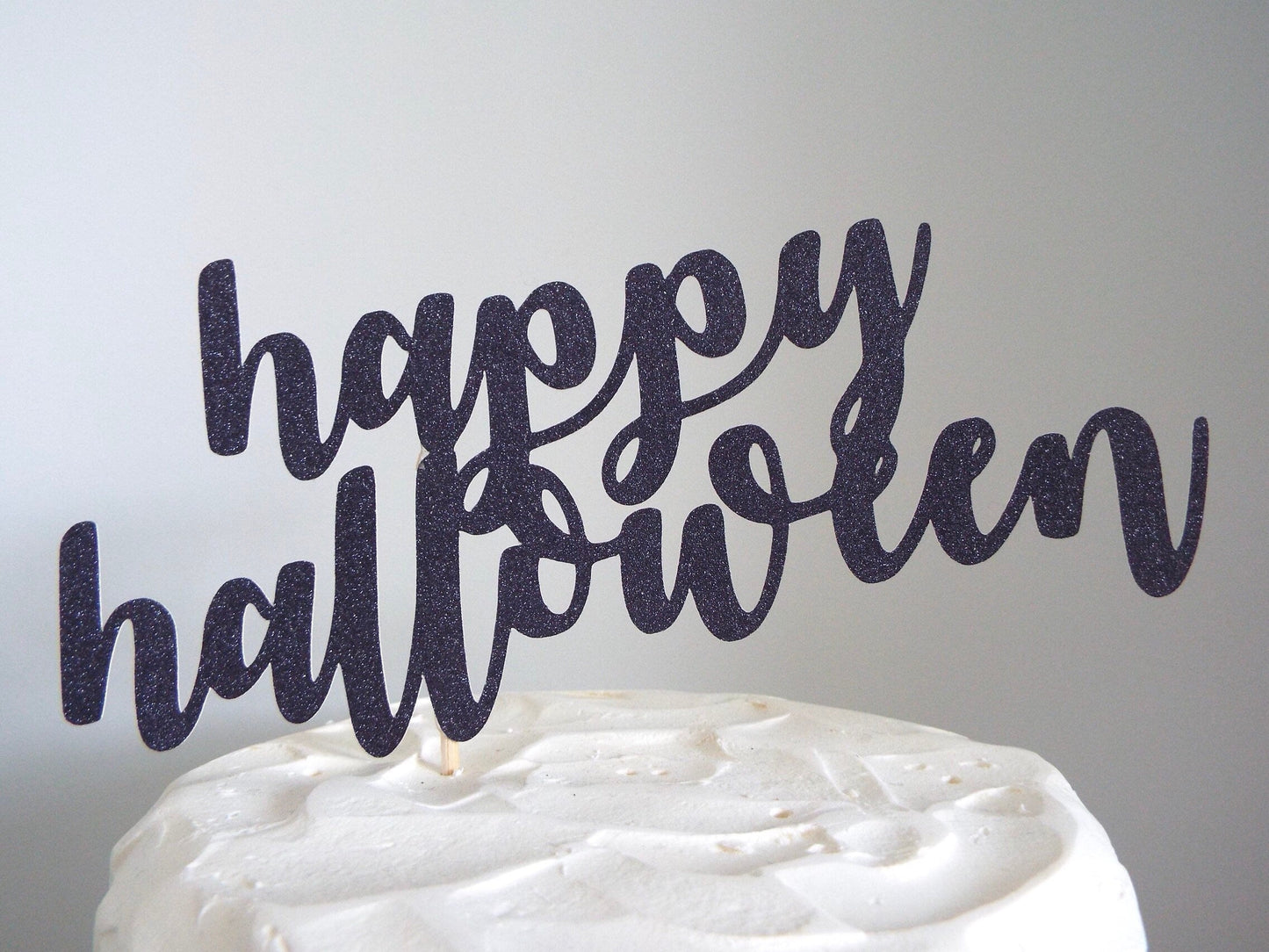 Resplendent Aurora | Happy Halloween cake topper