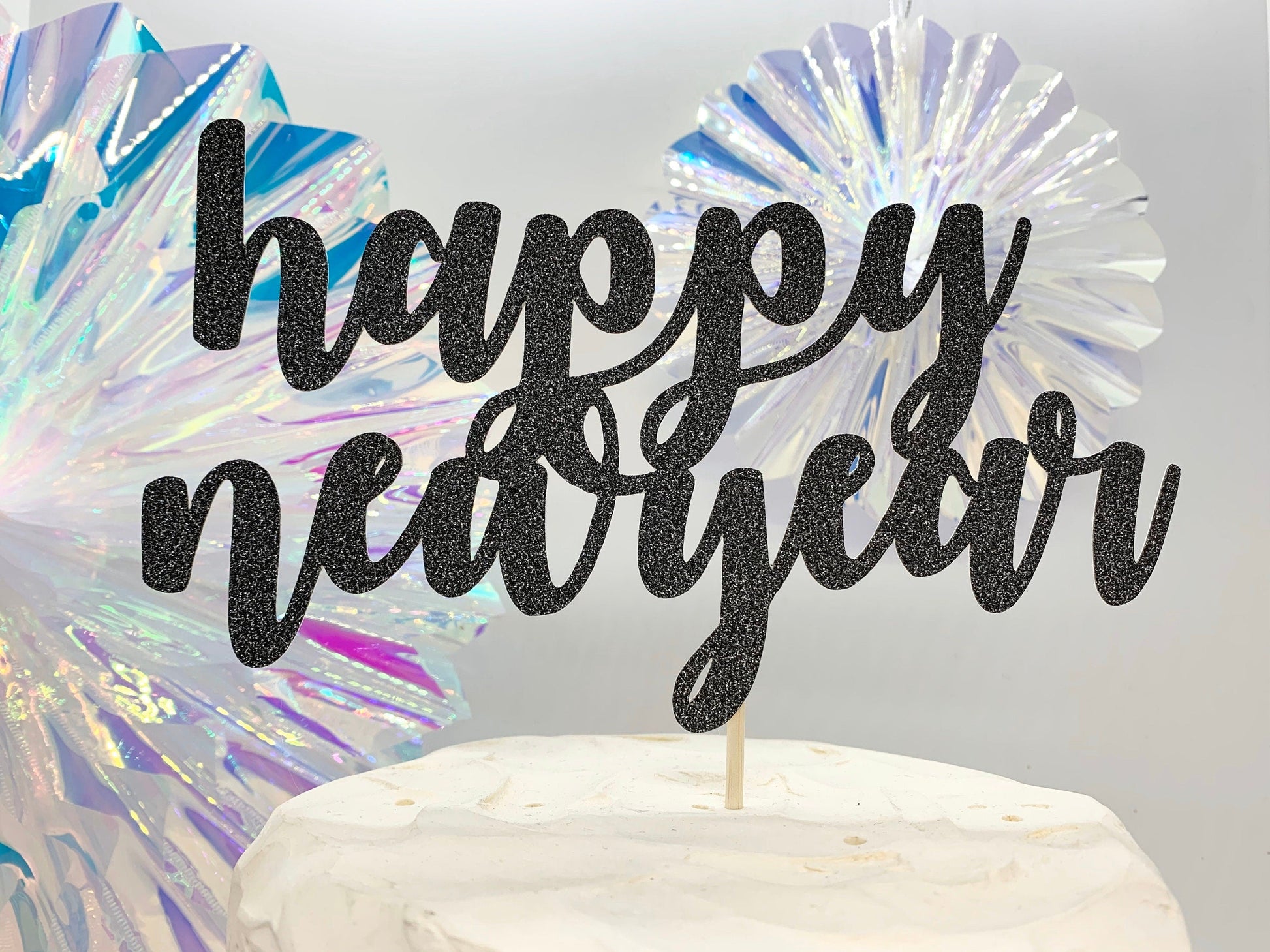 Resplendent Aurora | Happy New Year Cake topper