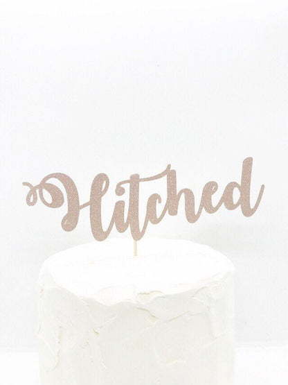 Resplendent Aurora | Hitched Wedding Cake Topper