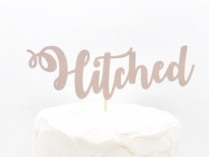 Resplendent Aurora | Hitched Wedding Cake Topper