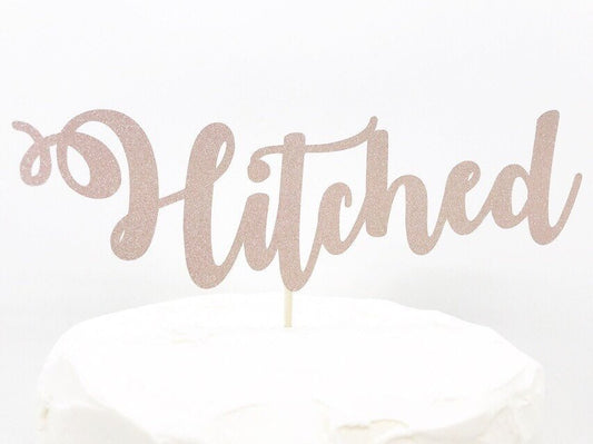 Resplendent Aurora | Hitched Wedding Cake Topper