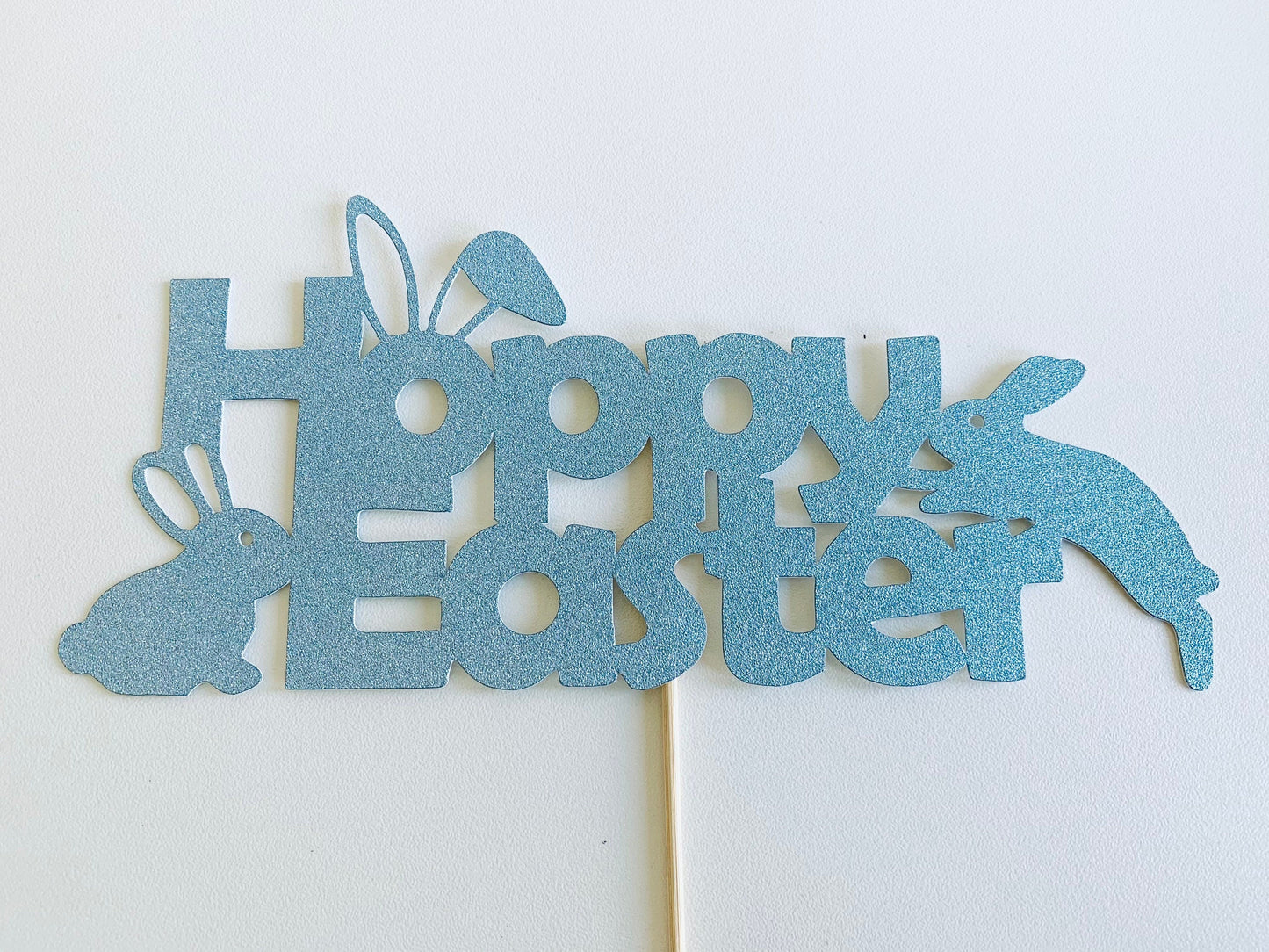 Resplendent Aurora | Hoppy Easter Happy Easter cake topper