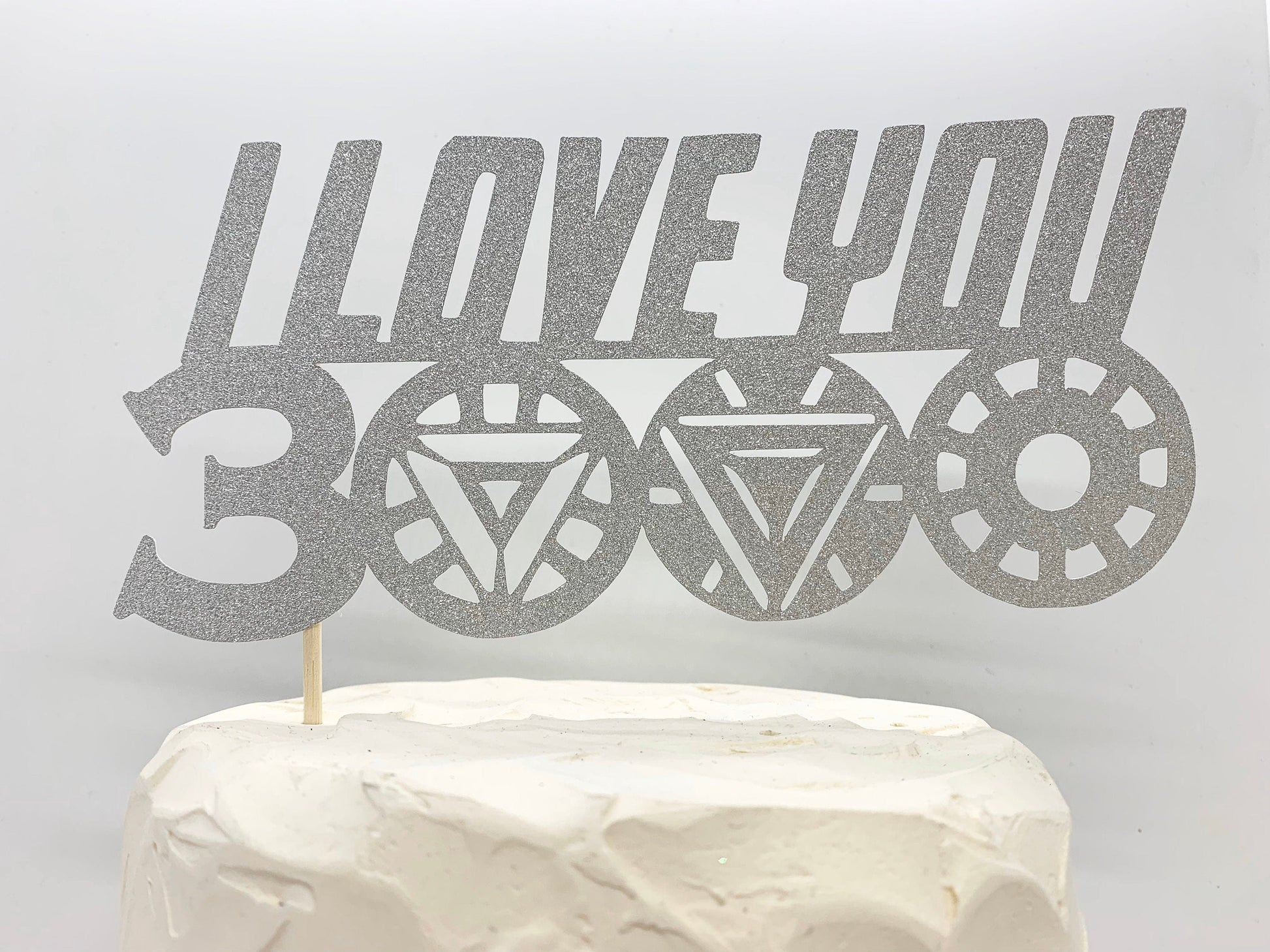 {product_vendor} | I Love You 3000 Wedding Cake Topper