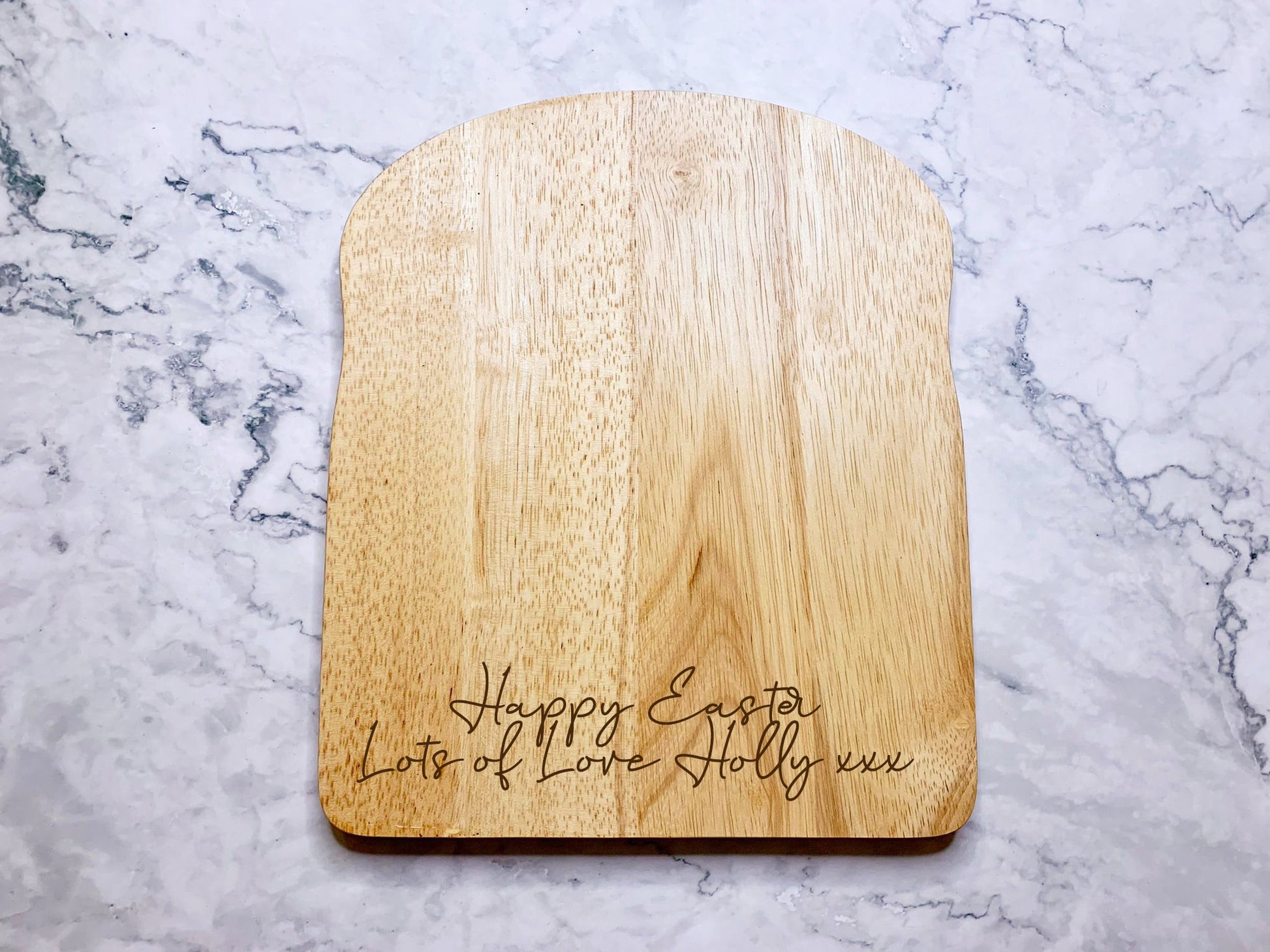 Personalised How do you like your eggs in the morning? Wooden Breakfast Board, Egg and Toast Board, Dippy Egg Board - Resplendent Aurora