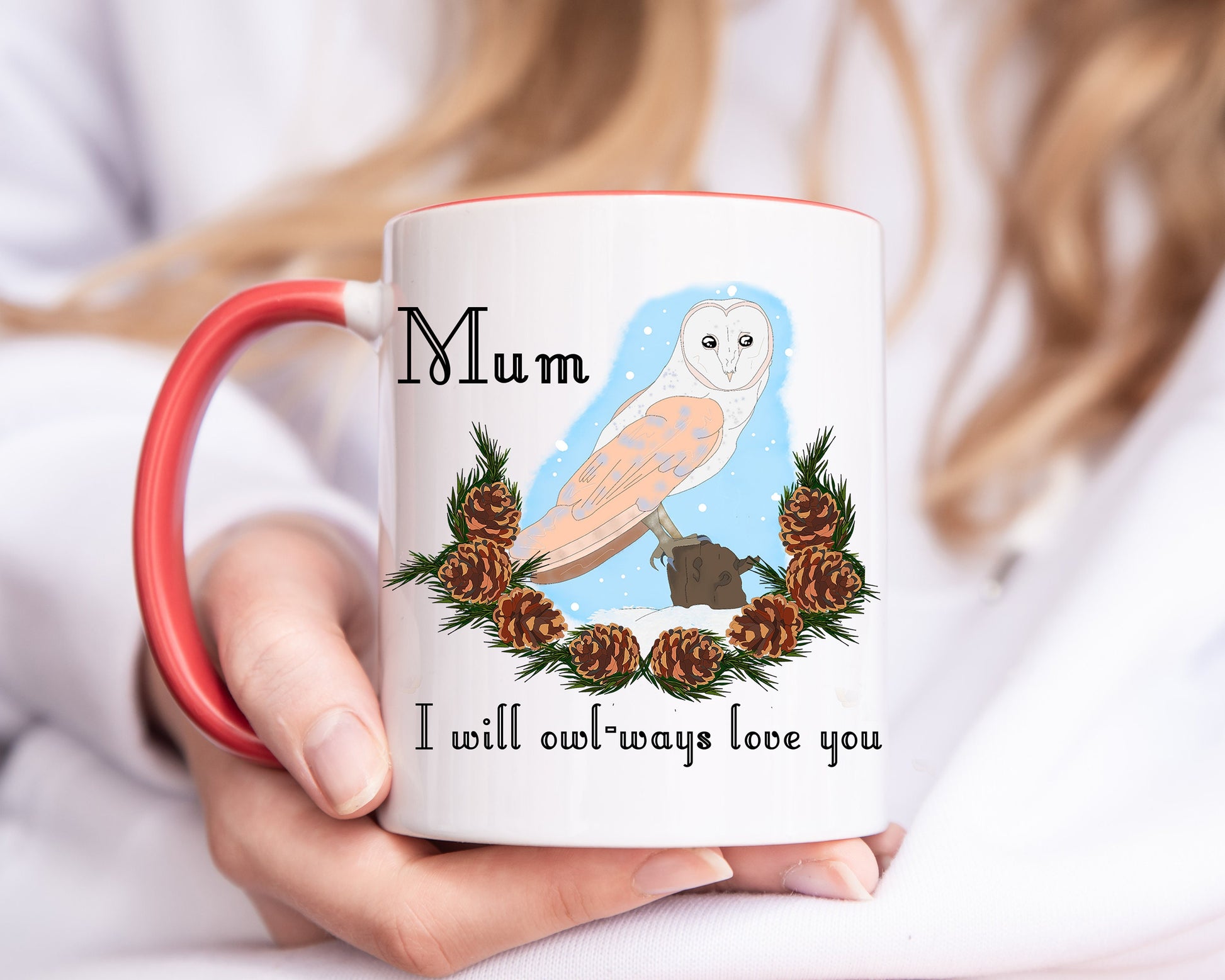 Personalised I Will Owl-ways Love You Owl Mug - Resplendent Aurora