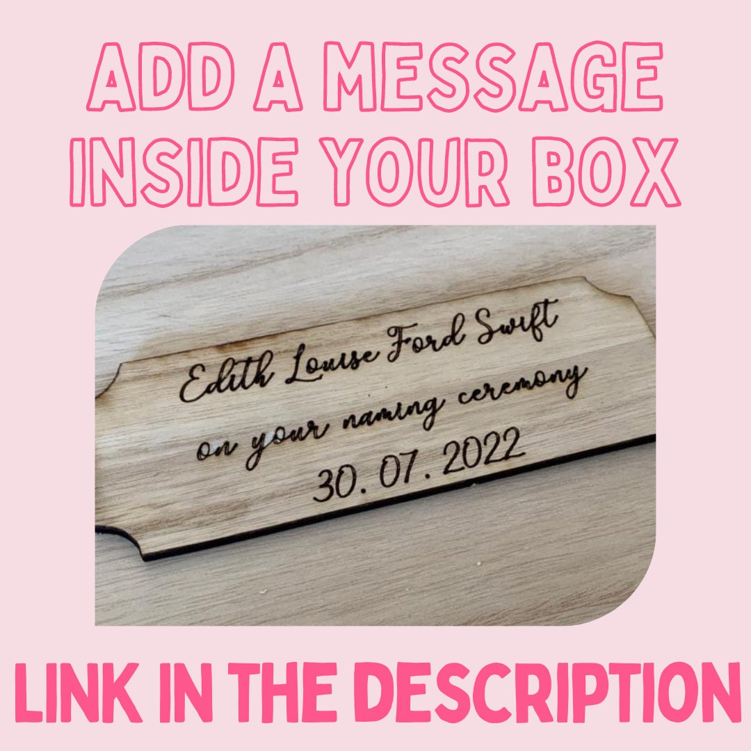 Large Personalised Engraved Wooden Keepsake Memory Box, University Survival Kit, College Survival Kit - Resplendent Aurora