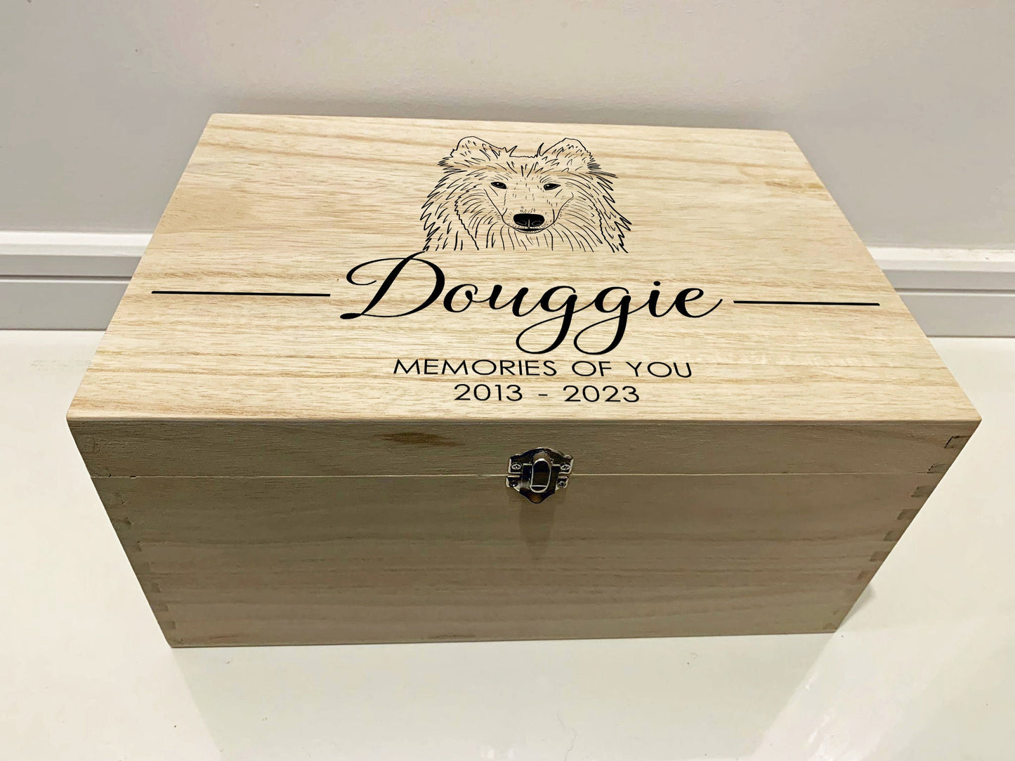 Resplendent Aurora | Personalised Pet Memory Box - Dog Breeds