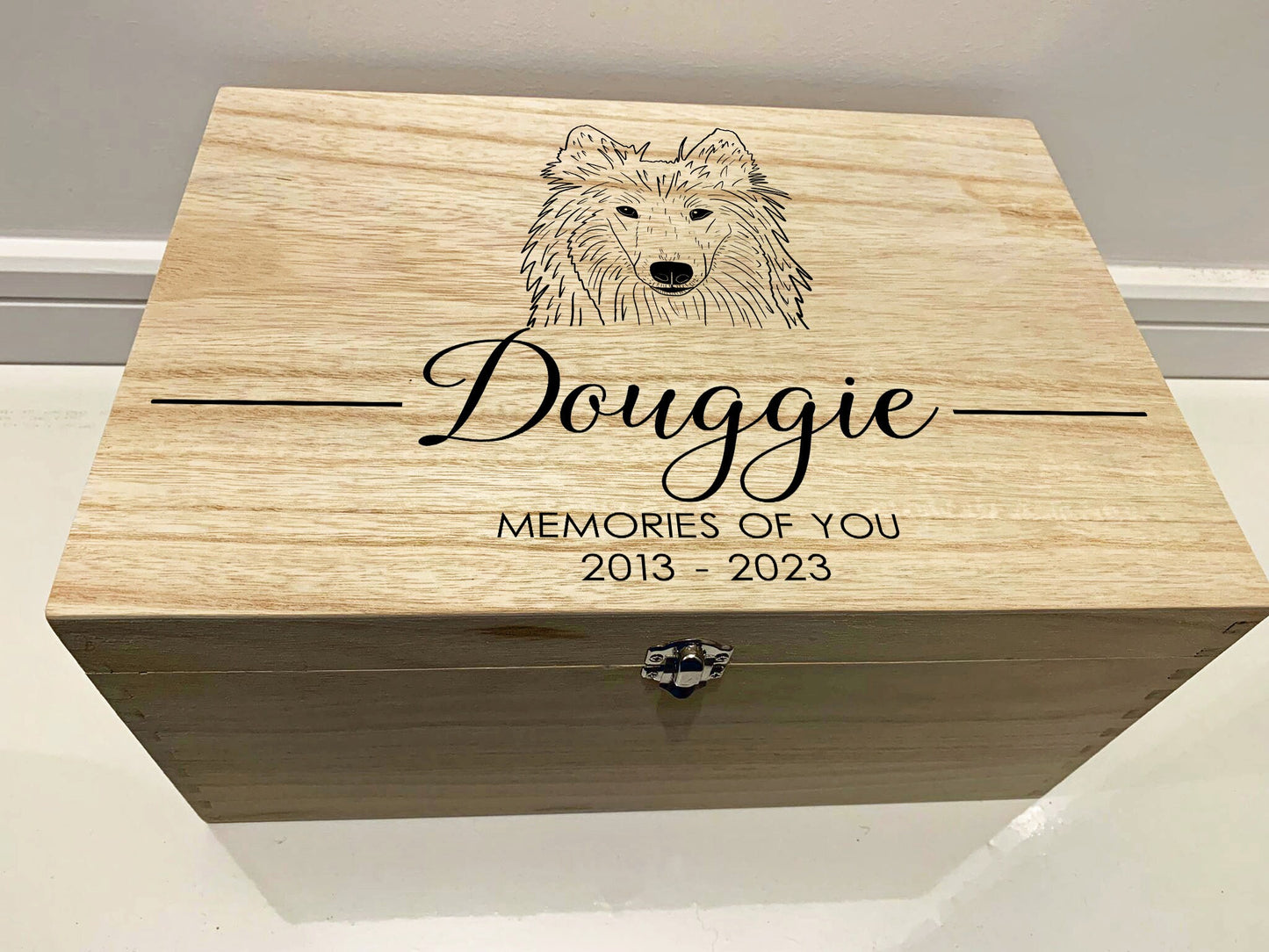 Resplendent Aurora | Personalised Pet Memory Box - Dog Breeds