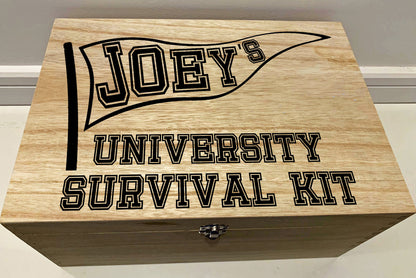 Resplendent Aurora | Personalised University Survival Kit | College Survival Kit