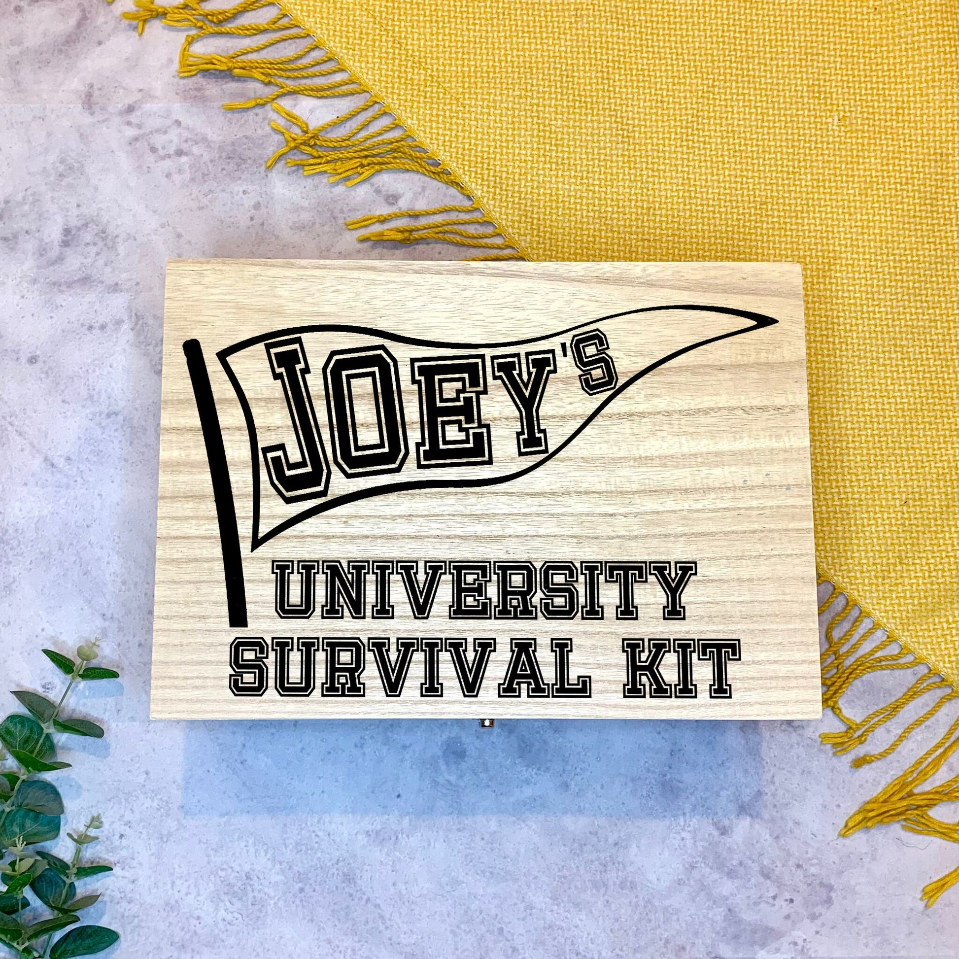 Resplendent Aurora | Personalised University Survival Kit | College Survival Kit