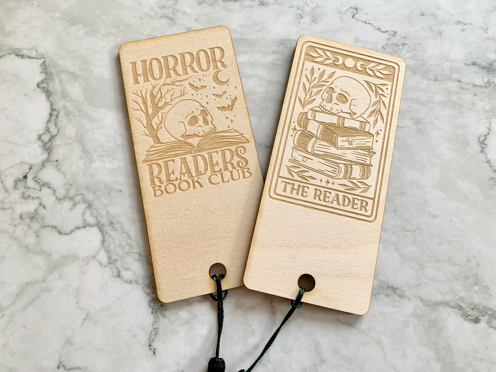 Personalised Engraved Bookworm Bookmark, Genre Bookmark, Fantasy, Horror, Mystery, Romance, Sci Fi - Resplendent Aurora