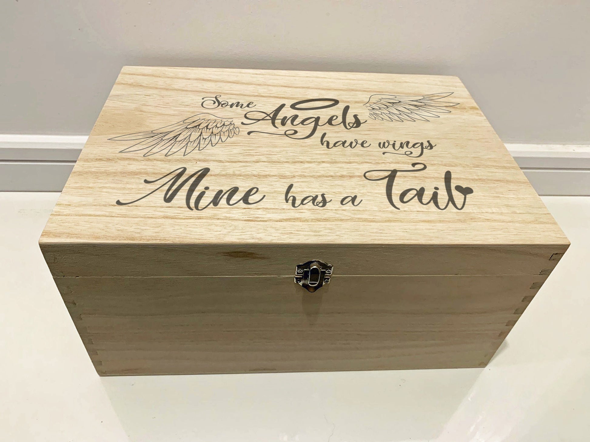 Resplendent Aurora | Personalised Pet Memory Box - my Angel has a Tail