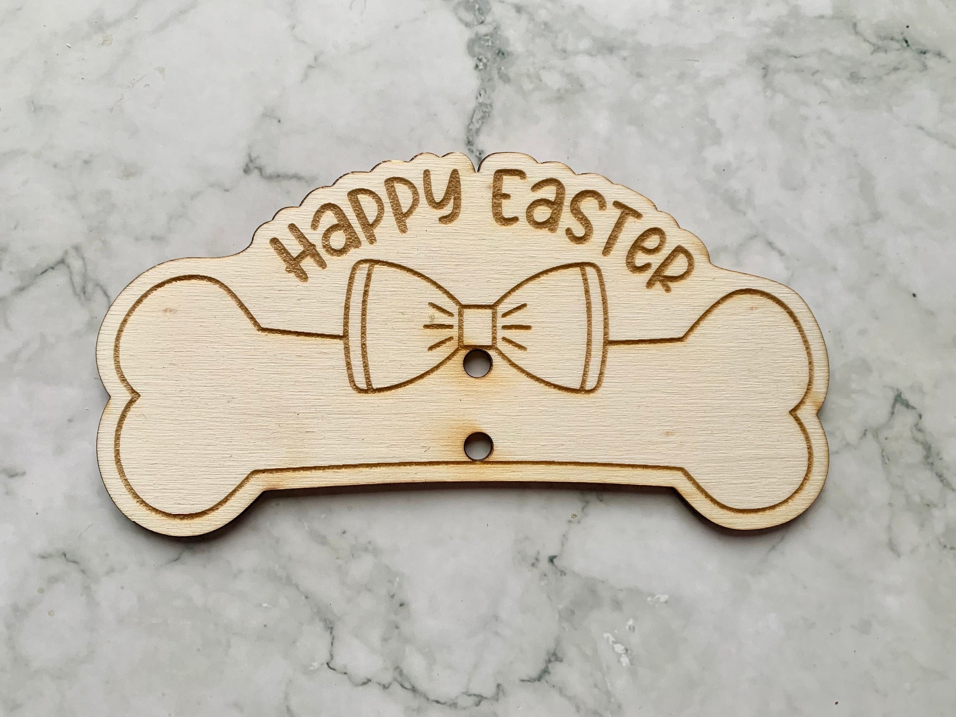 Resplendent Aurora | Personalised Engraved Wooden Dog Bone Treat Holder, Gift Holder, Dog Bone, Dog Treat, Dog Gift, Christmas, Birthday, Easter