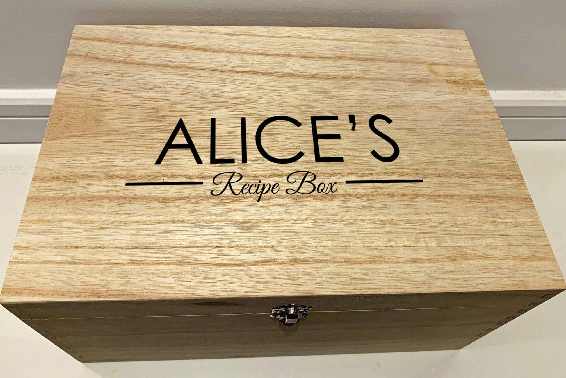 Resplendent Aurora | Personalised Recipe Box