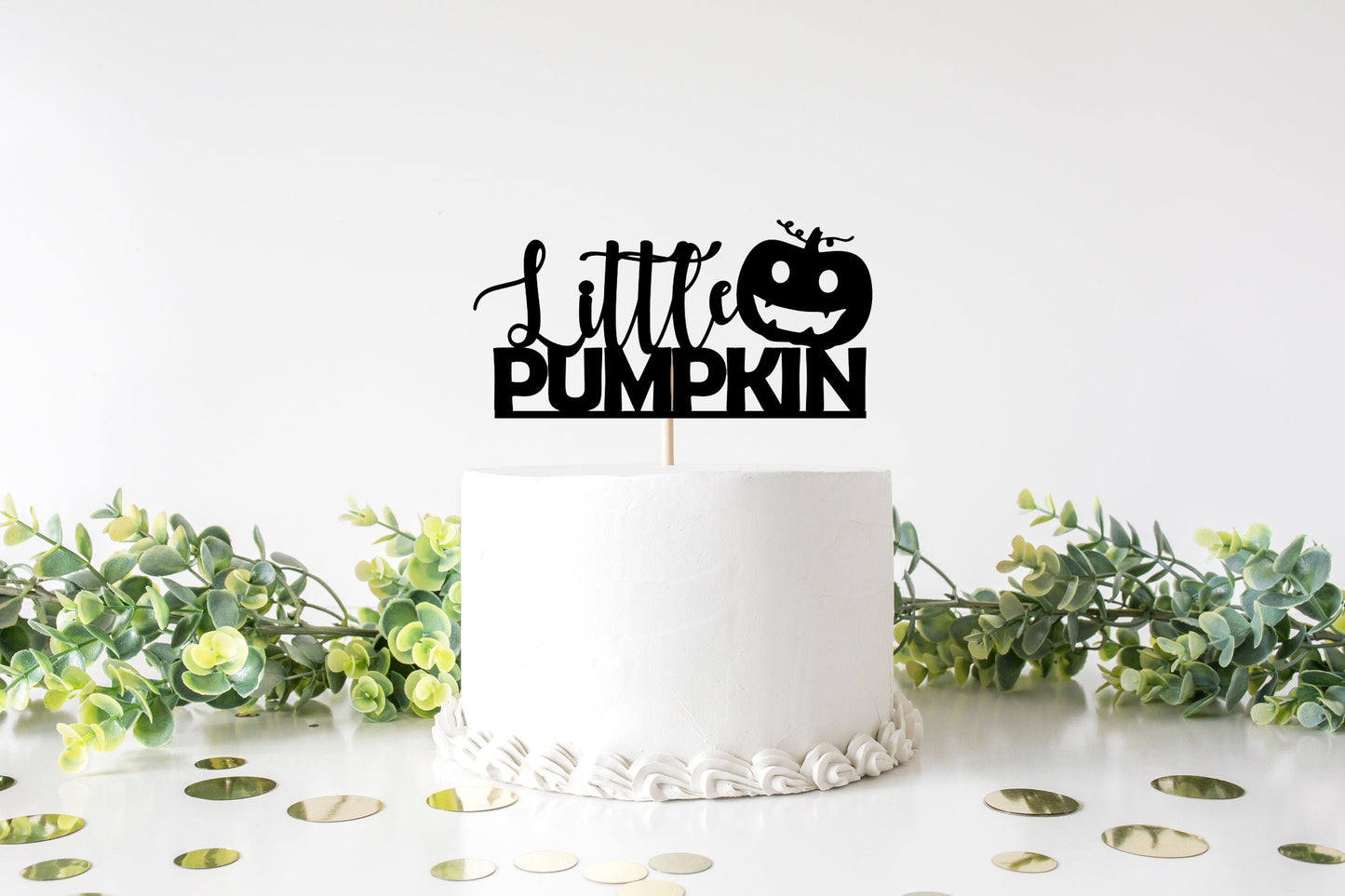 Resplendent Aurora | Little Pumpkin Halloween cake topper