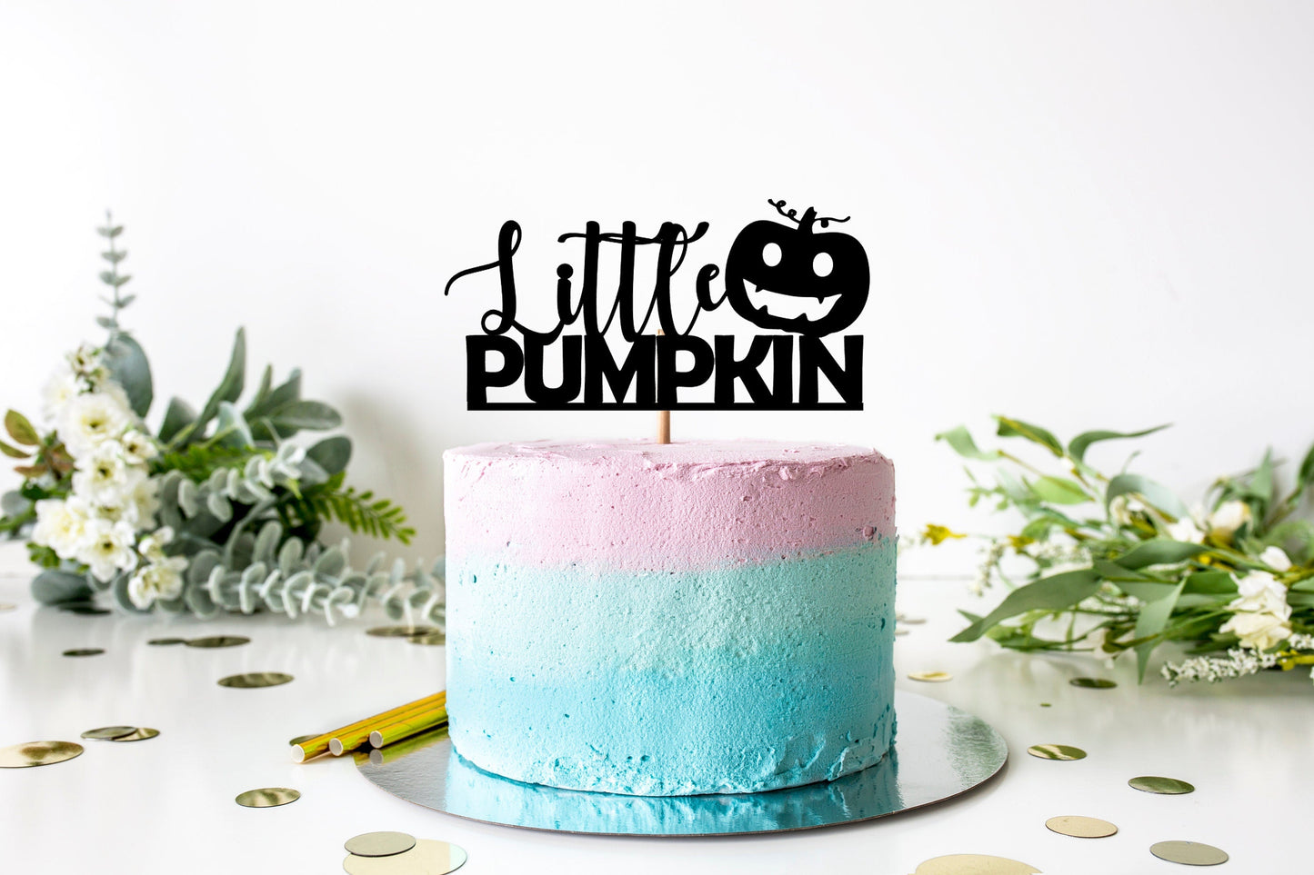 Resplendent Aurora | Little Pumpkin Halloween cake topper